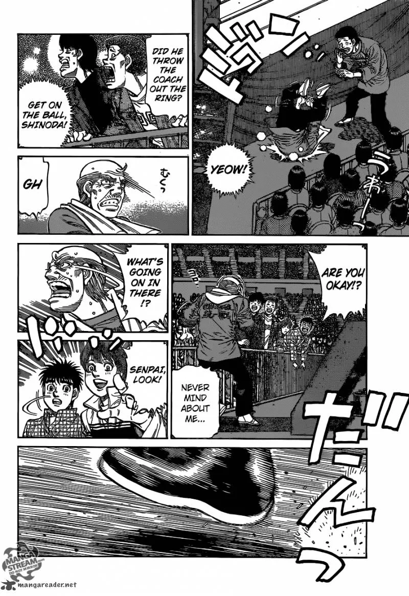 Hajime no Ippo Chapter 1100 page 2