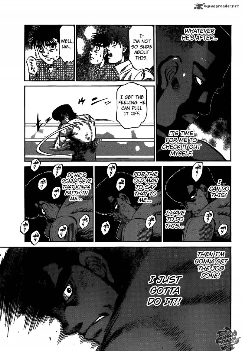 Hajime no Ippo Chapter 1101 page 6