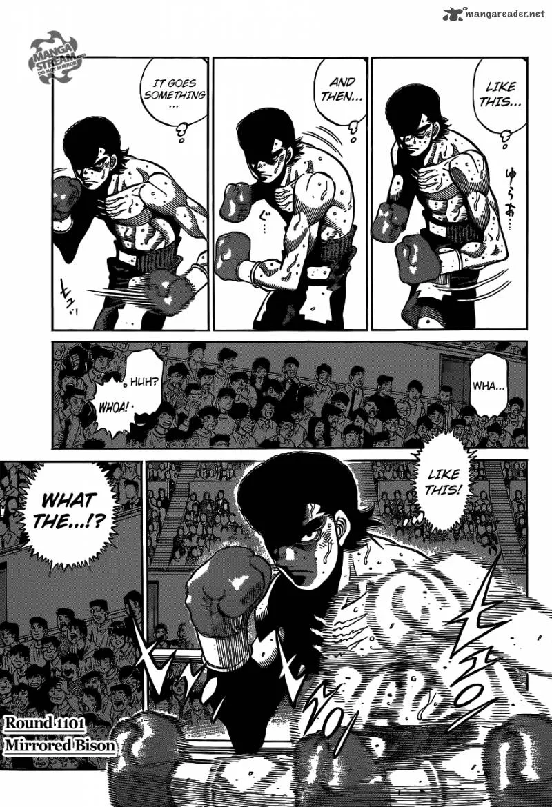 Hajime no Ippo Chapter 1101 page 1