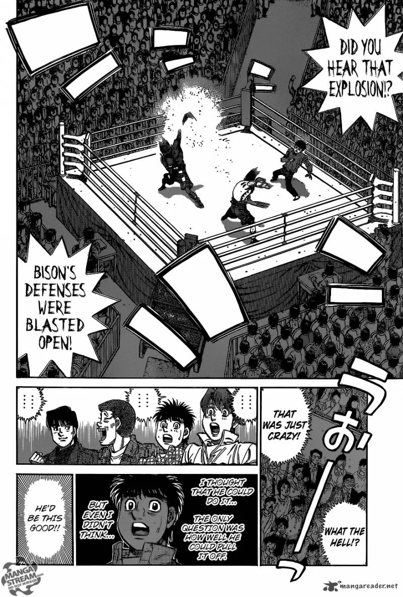 Hajime no Ippo Chapter 1101 page 12