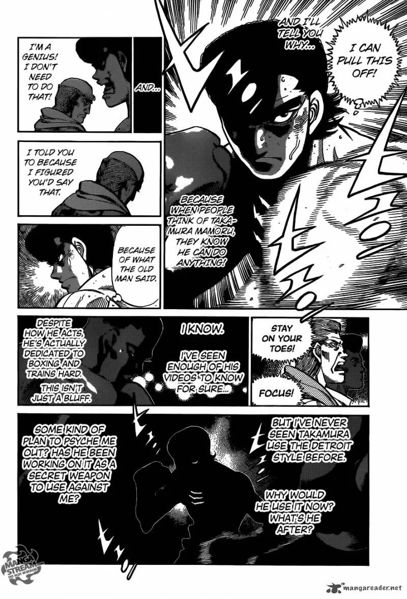 Hajime no Ippo Chapter 1101 page 5