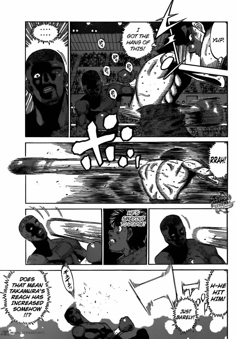 Hajime no Ippo Chapter 1101 page 13
