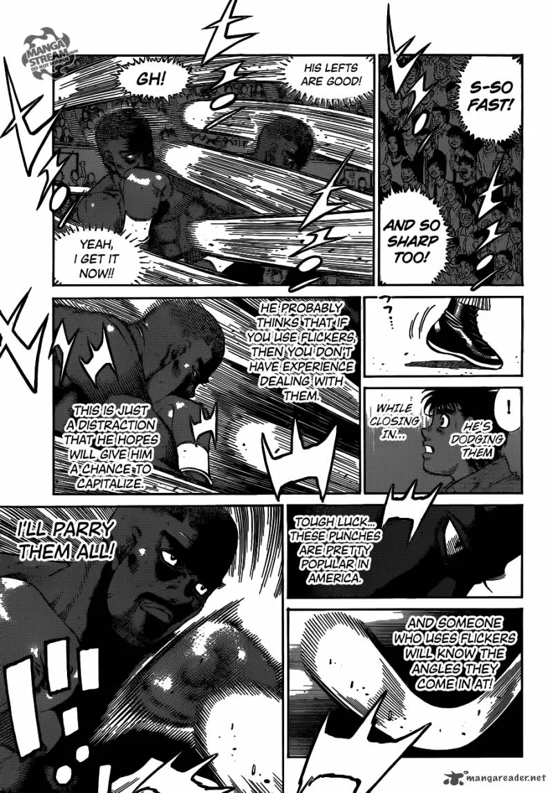 Hajime no Ippo Chapter 1101 page 10