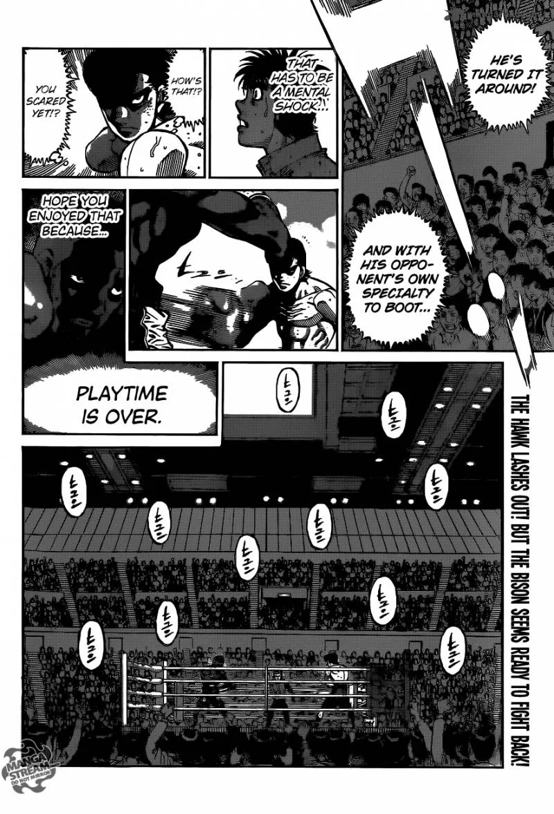 Hajime no Ippo Chapter 1101 page 16