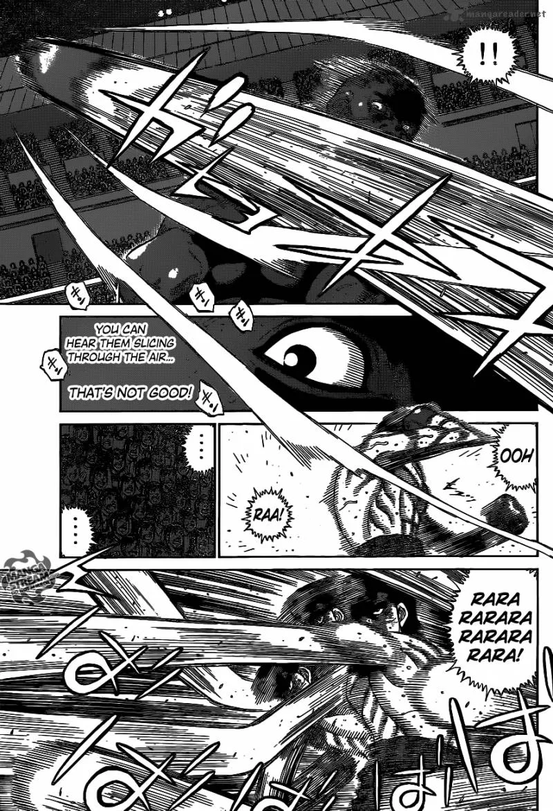 Hajime no Ippo Chapter 1101 page 8