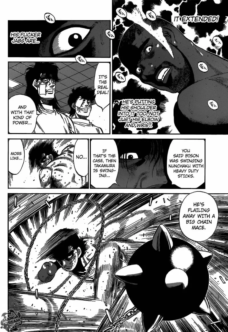 Hajime no Ippo Chapter 1101 page 14