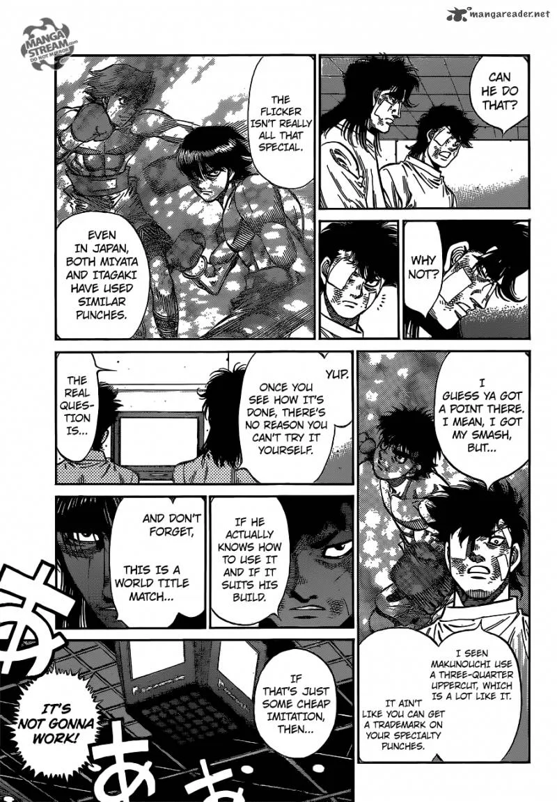 Hajime no Ippo Chapter 1101 page 4