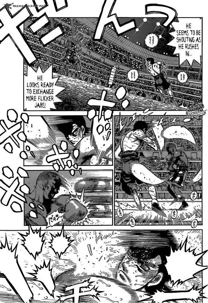 Hajime no Ippo Chapter 1103 page 3