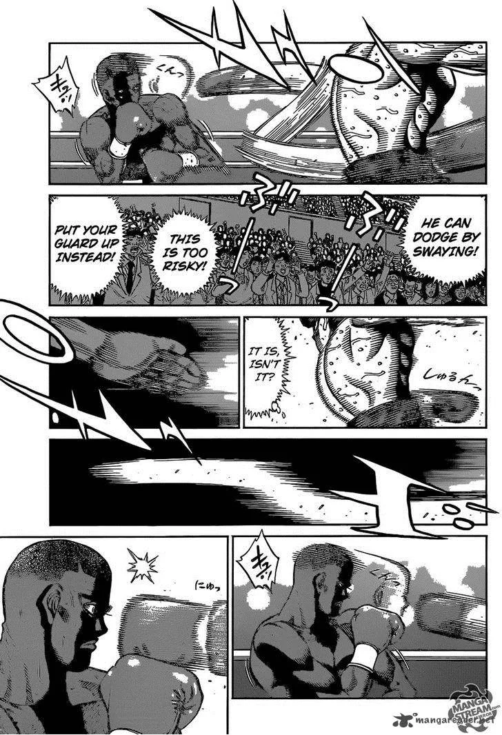 Hajime no Ippo Chapter 1103 page 11
