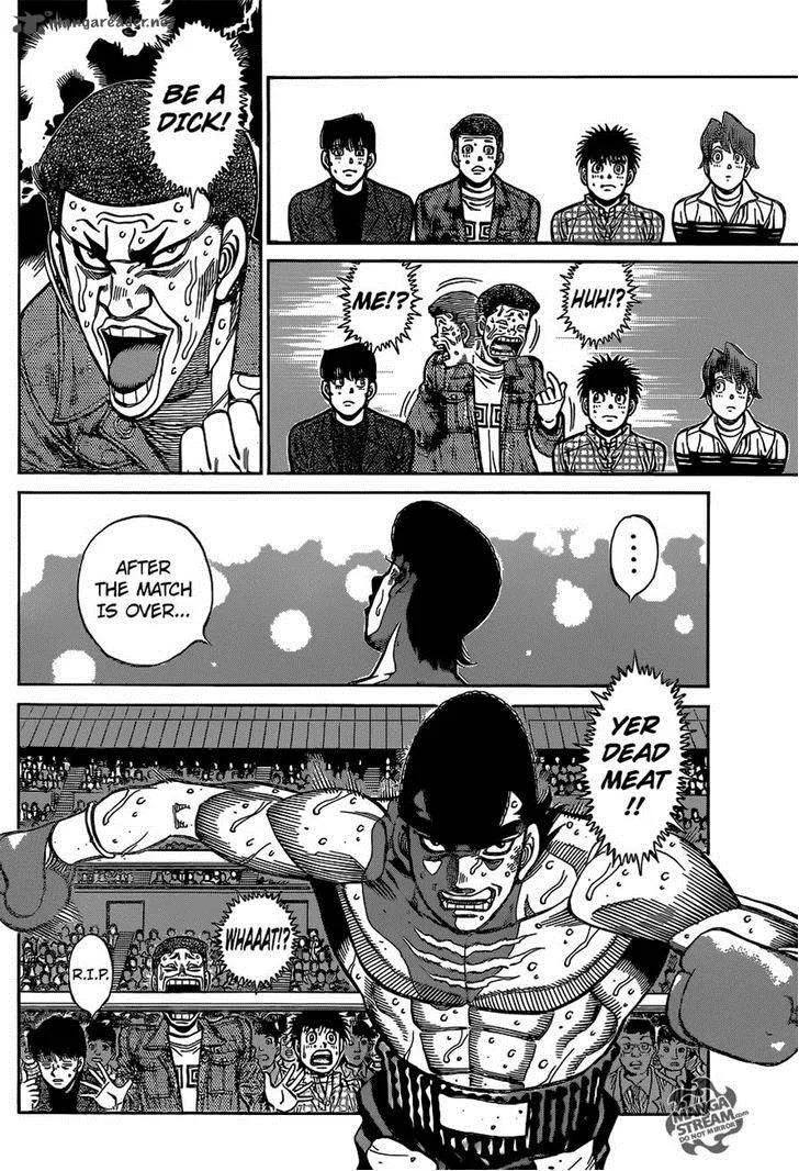 Hajime no Ippo Chapter 1103 page 2