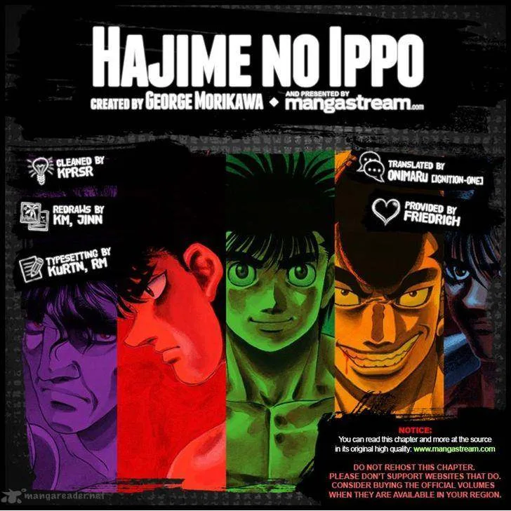 Hajime no Ippo Chapter 1104 page 16
