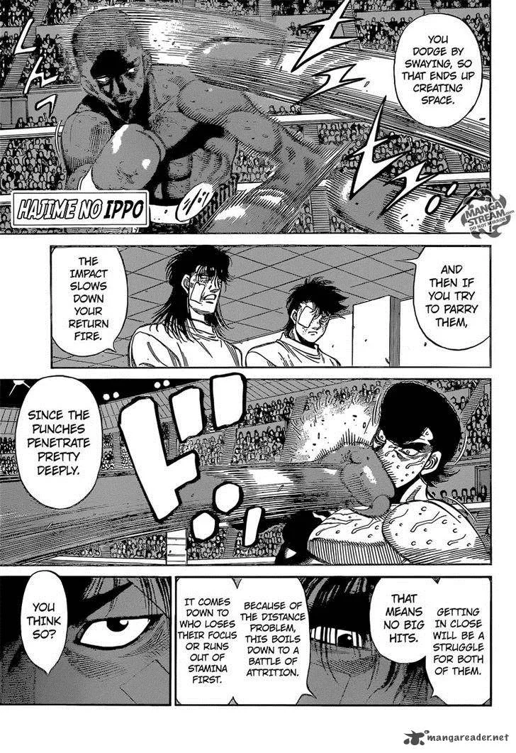 Hajime no Ippo Chapter 1104 page 1