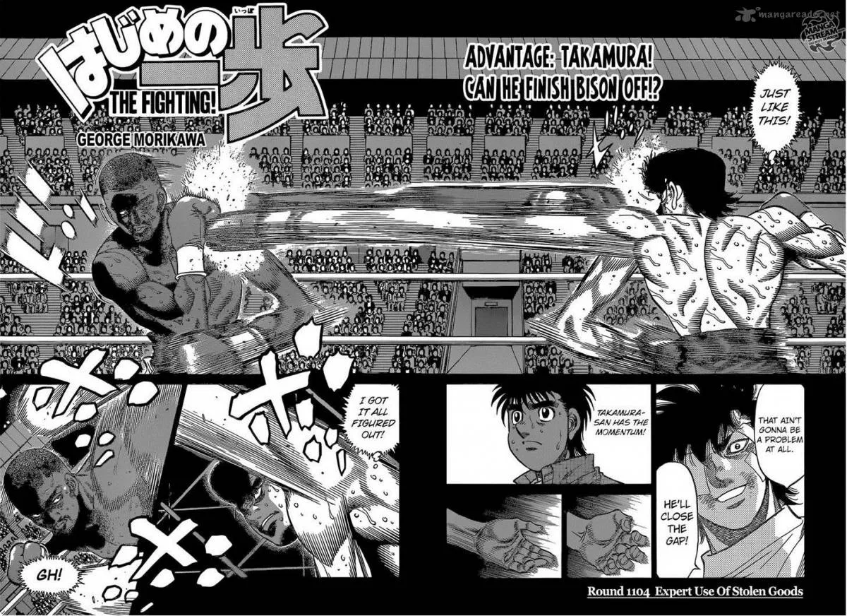 Hajime no Ippo Chapter 1104 page 2