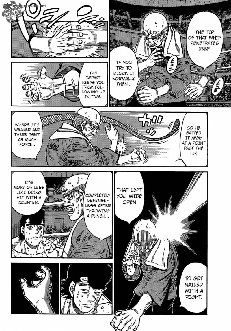 Hajime no Ippo Chapter 1105 page 2