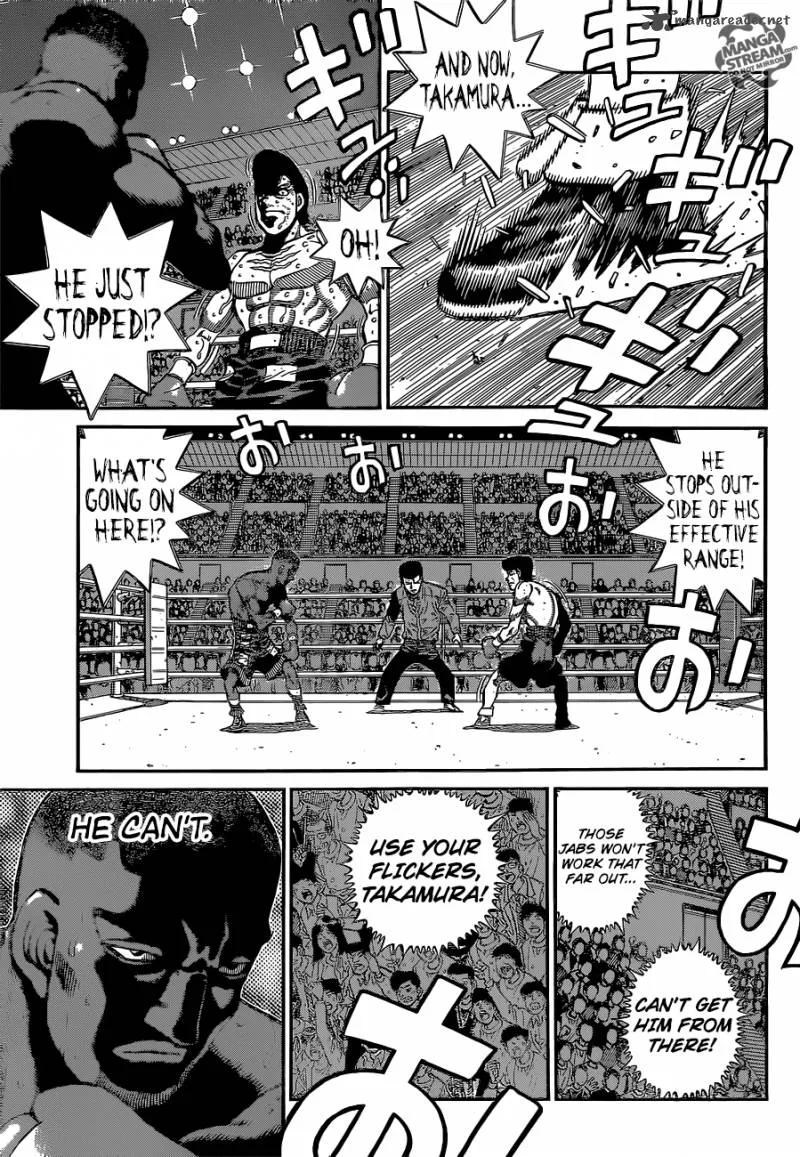 Hajime no Ippo Chapter 1105 page 9