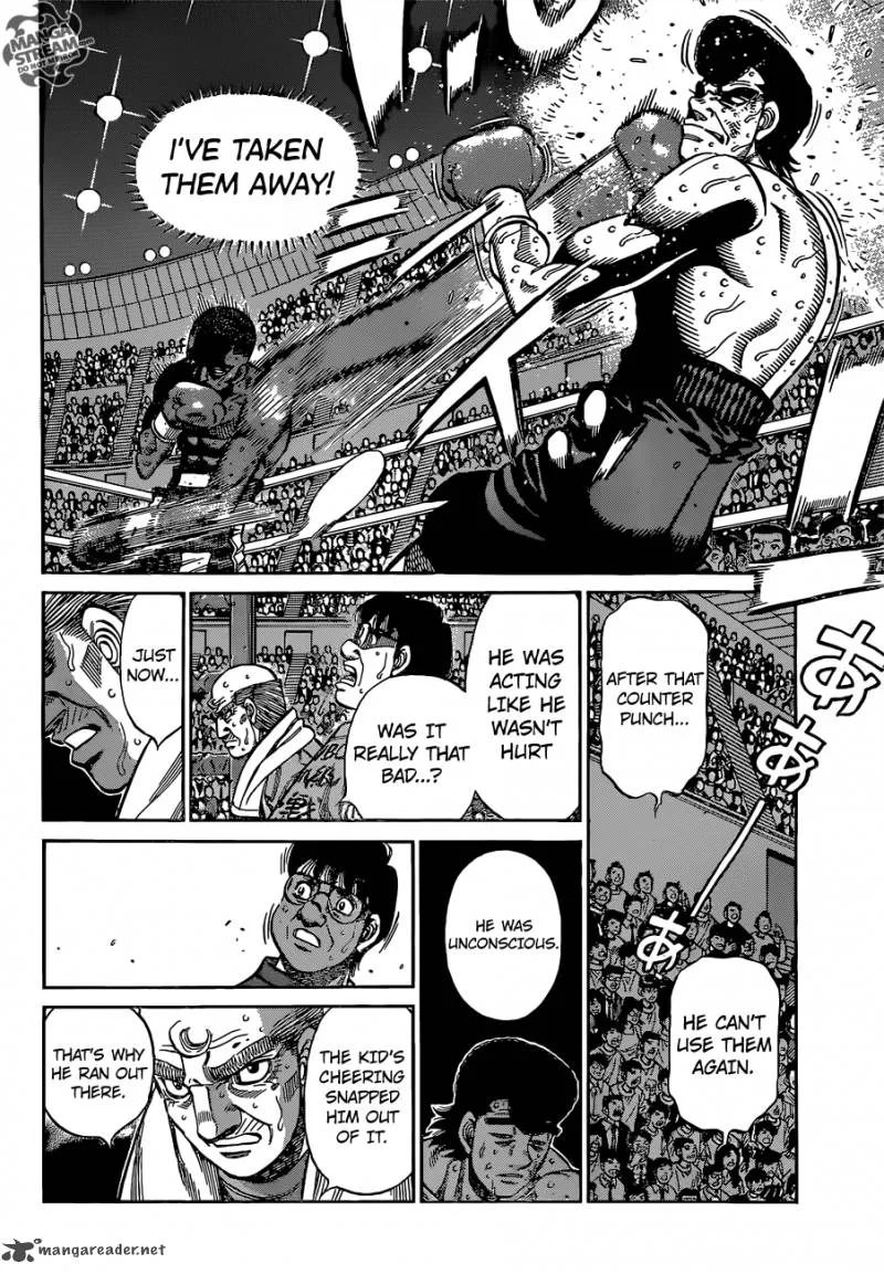 Hajime no Ippo Chapter 1105 page 10
