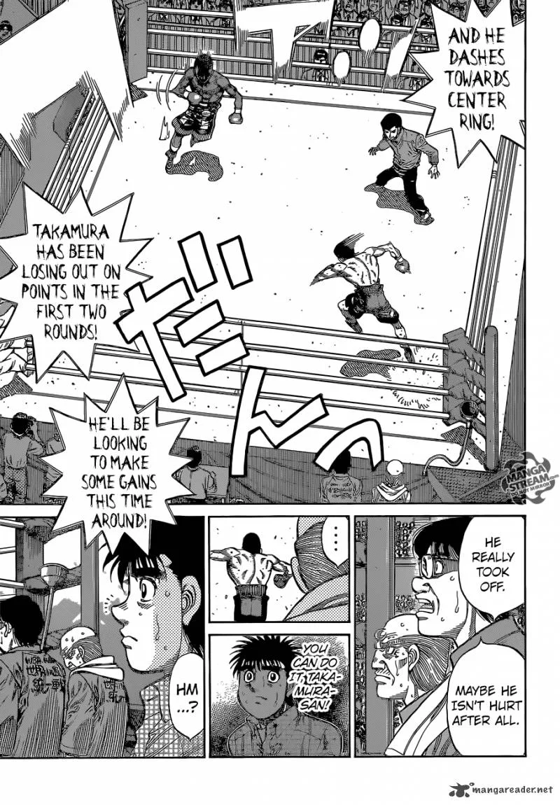 Hajime no Ippo Chapter 1105 page 7