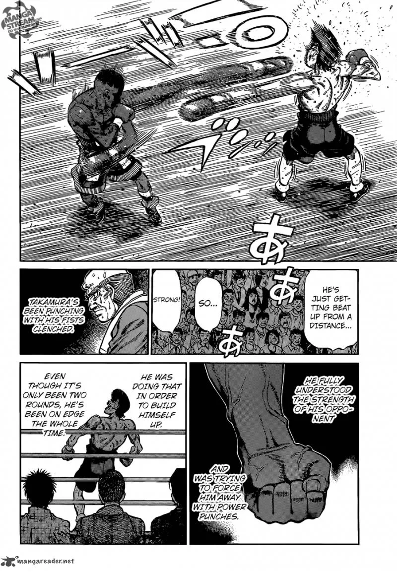 Hajime no Ippo Chapter 1105 page 12