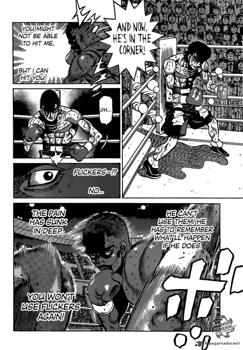 Hajime no Ippo Chapter 1105 page 14