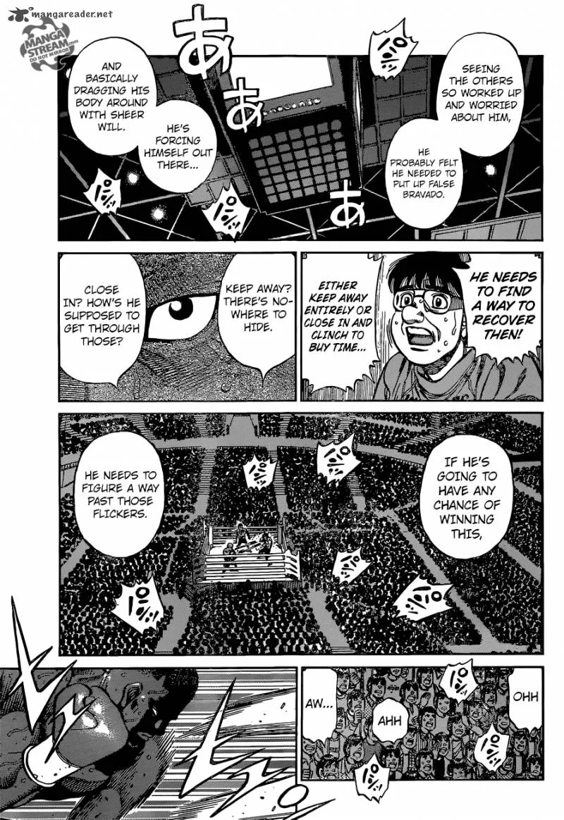 Hajime no Ippo Chapter 1105 page 11