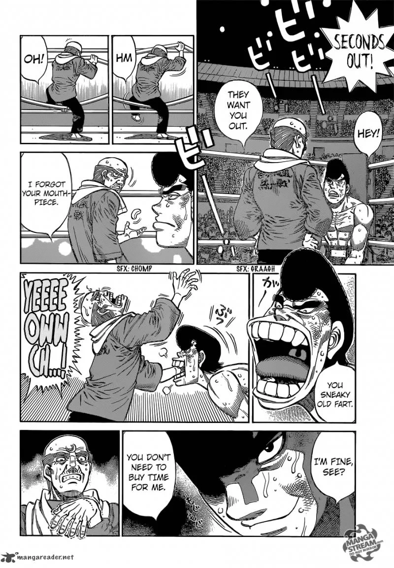 Hajime no Ippo Chapter 1105 page 4