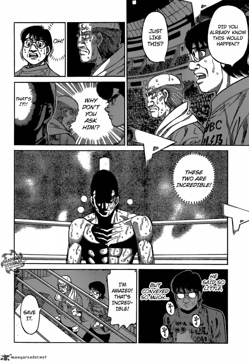 Hajime no Ippo Chapter 1106 page 9