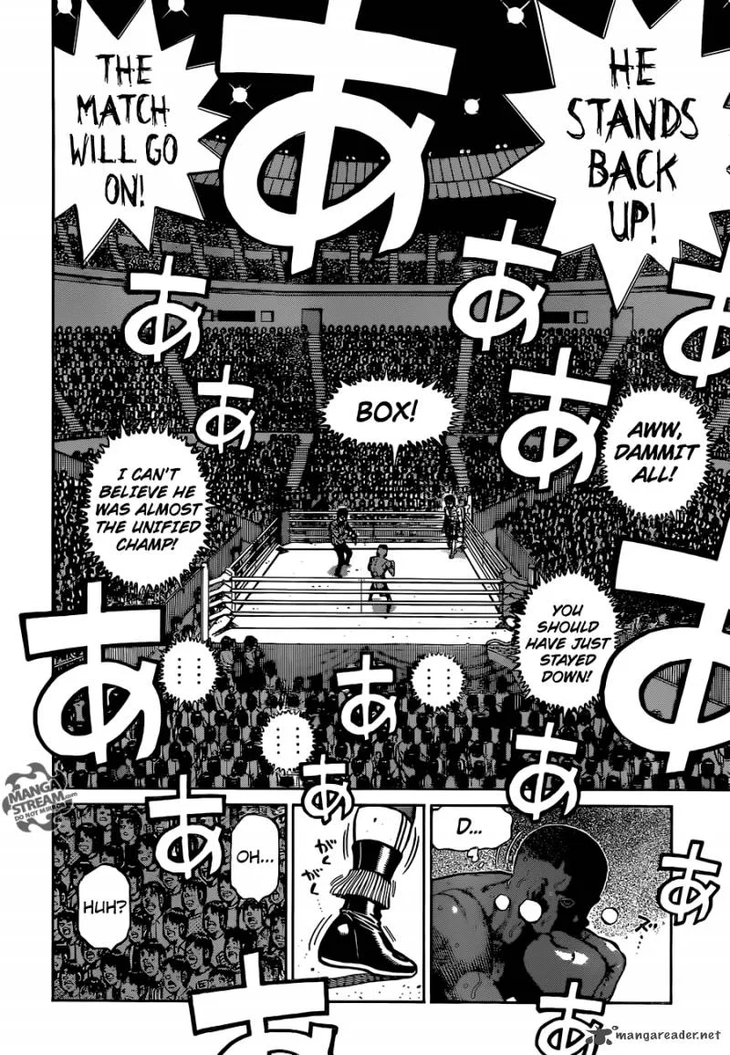 Hajime no Ippo Chapter 1106 page 13