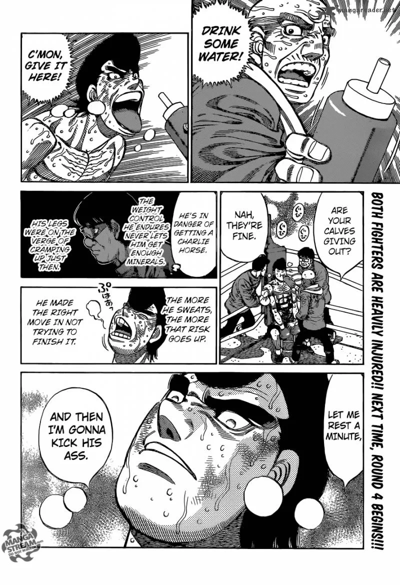 Hajime no Ippo Chapter 1106 page 17