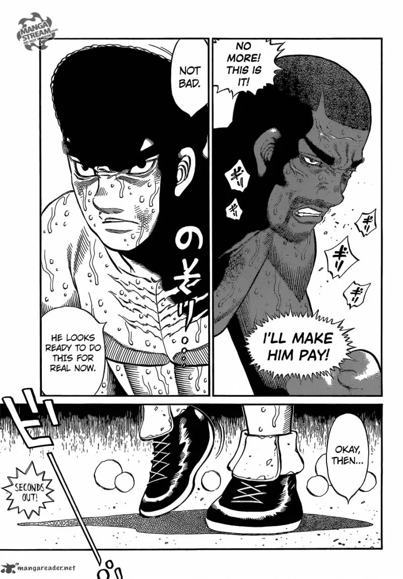 Hajime no Ippo Chapter 1107 page 5