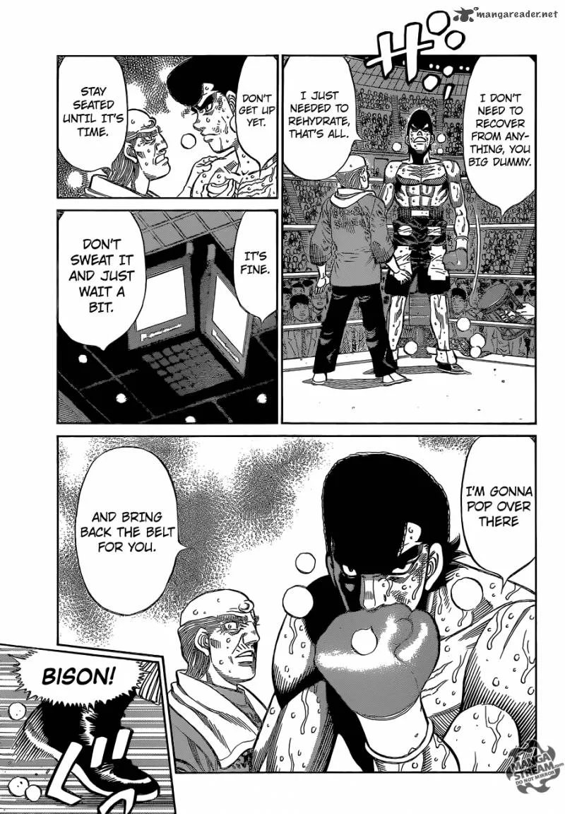 Hajime no Ippo Chapter 1107 page 3