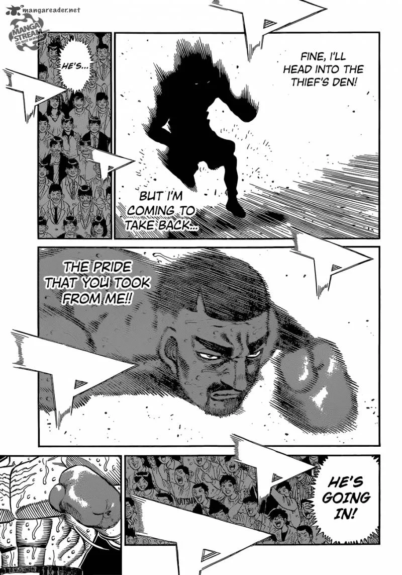 Hajime no Ippo Chapter 1107 page 14