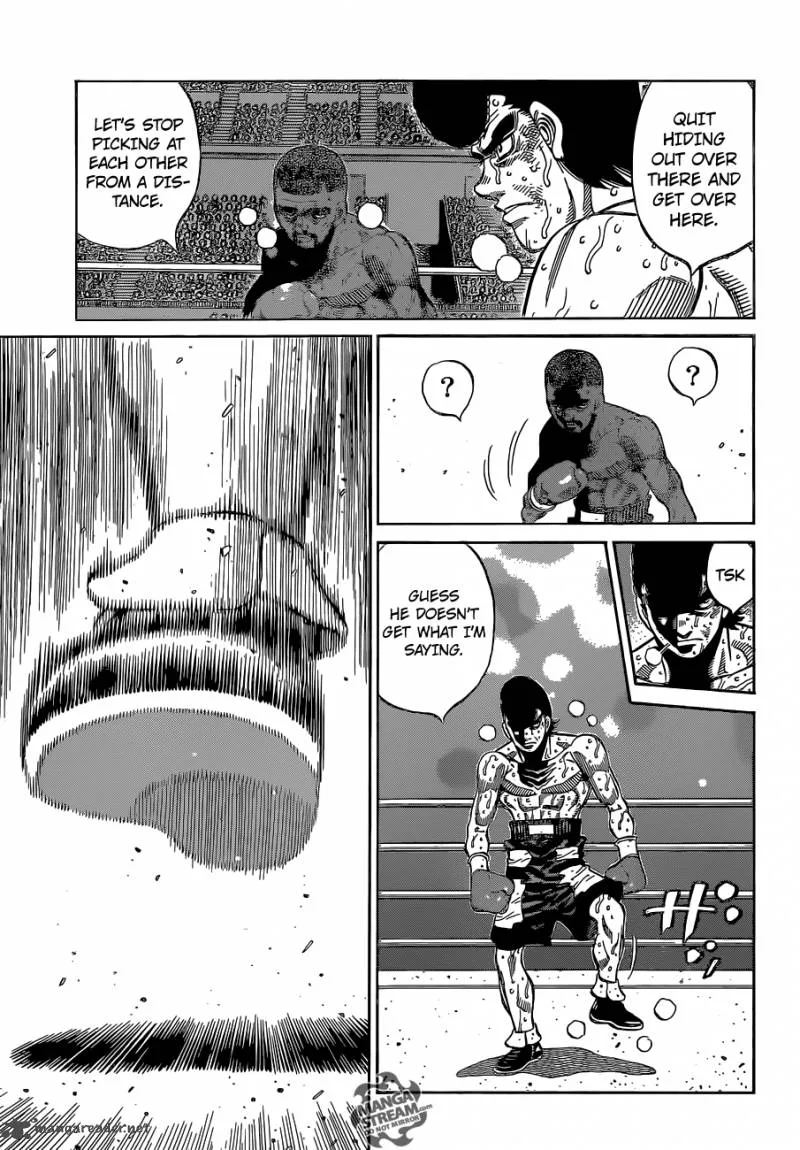 Hajime no Ippo Chapter 1107 page 11