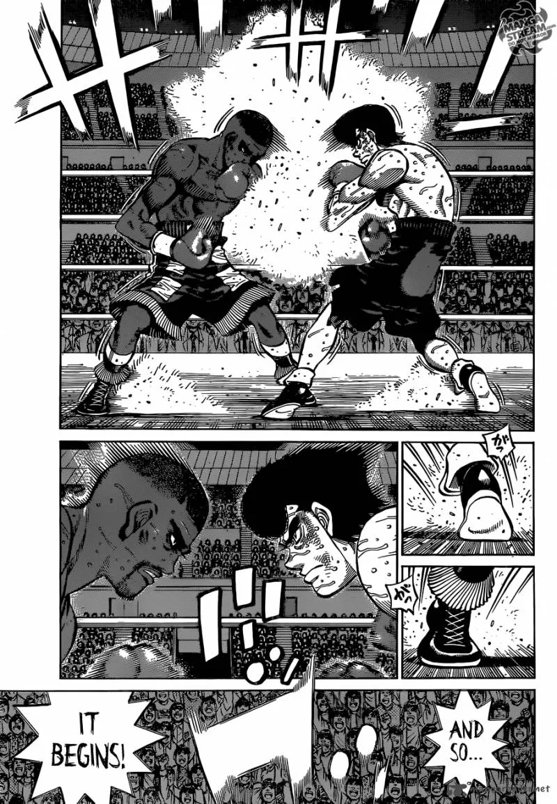 Hajime no Ippo Chapter 1108 page 3