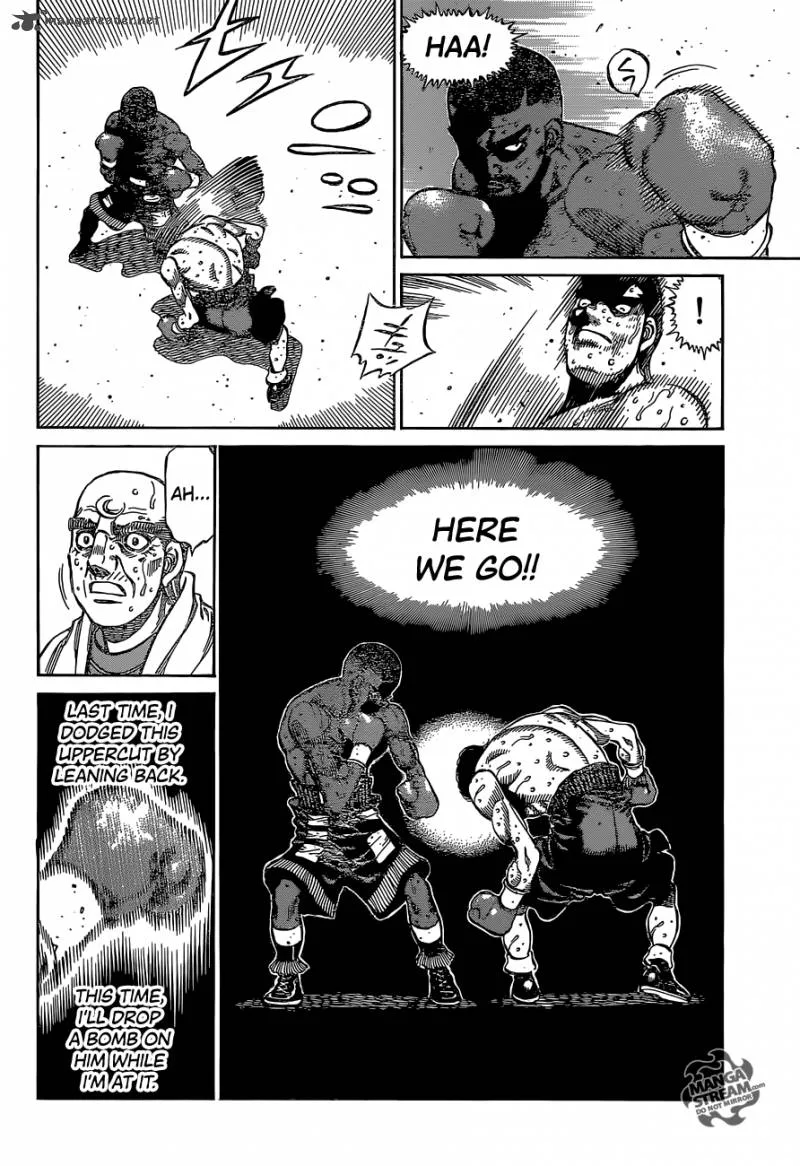 Hajime no Ippo Chapter 1109 page 14