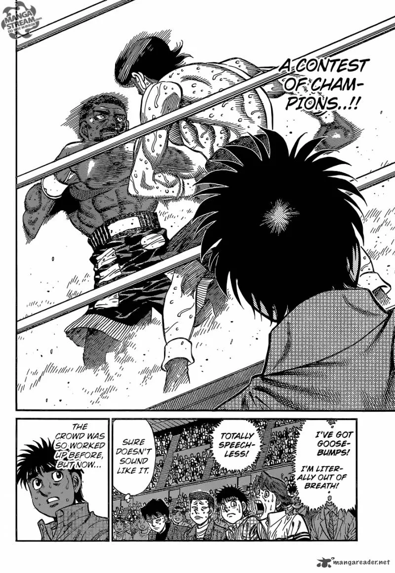 Hajime no Ippo Chapter 1109 page 2