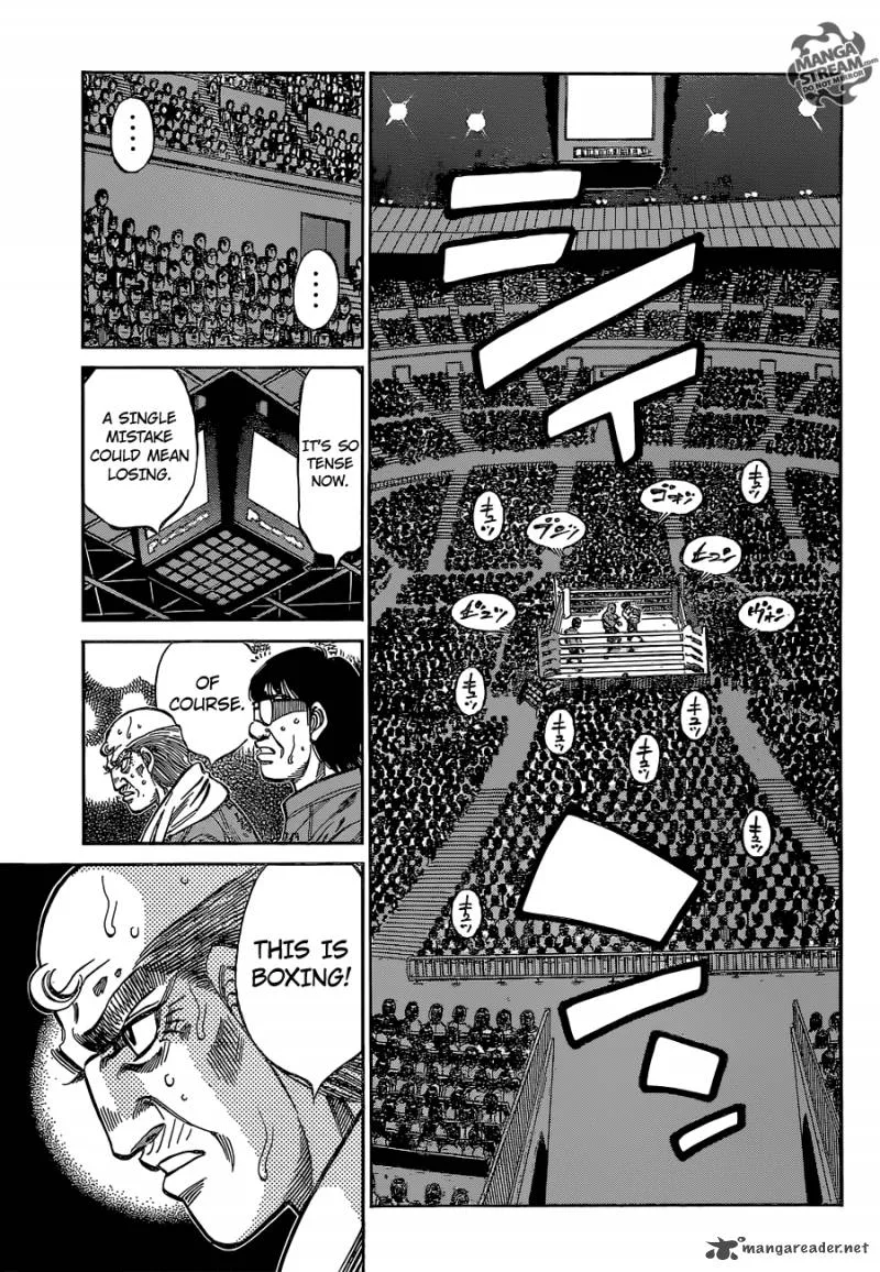 Hajime no Ippo Chapter 1109 page 3