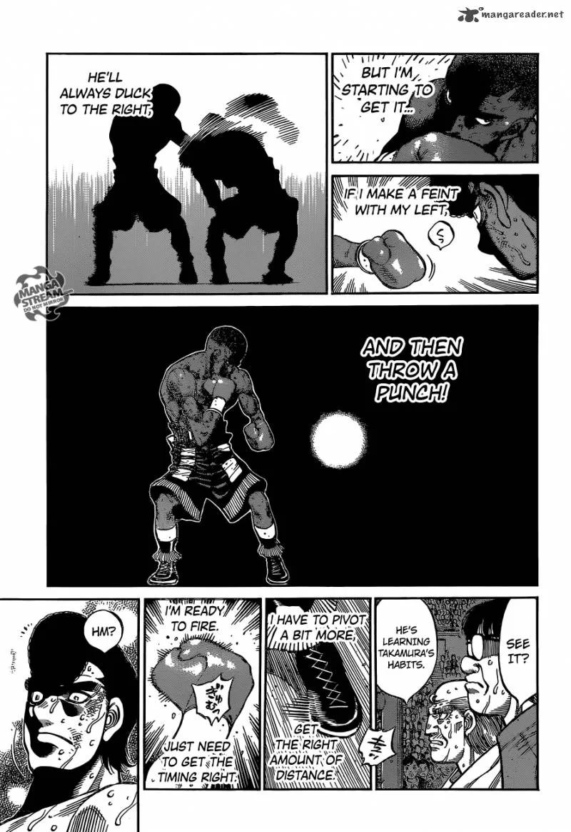 Hajime no Ippo Chapter 1109 page 13