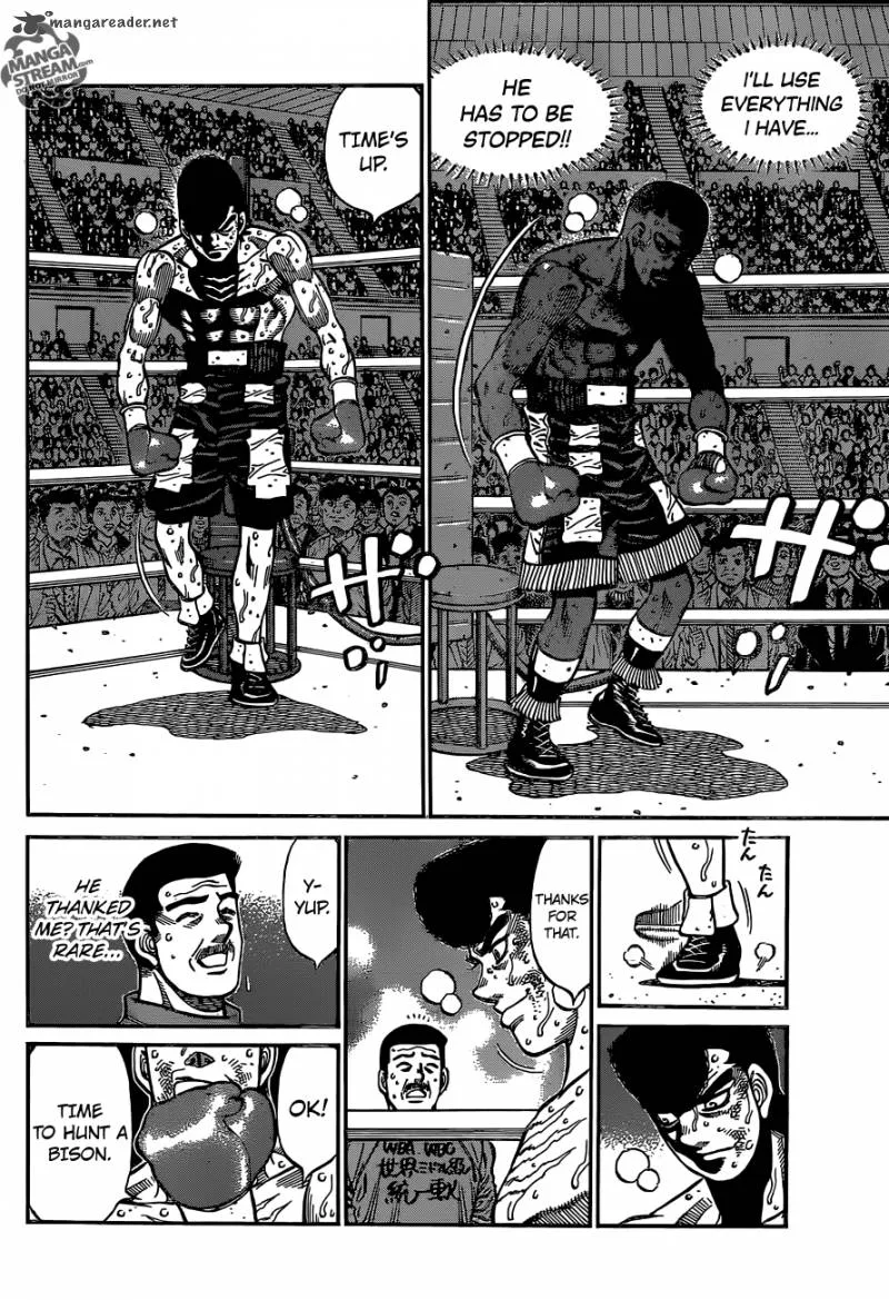 Hajime no Ippo Chapter 1110 page 16