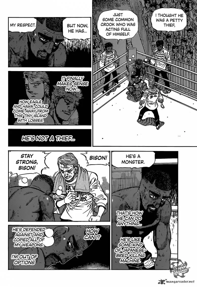 Hajime no Ippo Chapter 1110 page 14