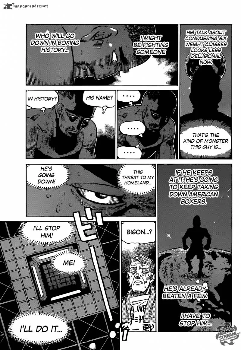 Hajime no Ippo Chapter 1110 page 15
