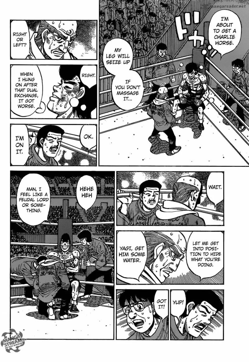 Hajime no Ippo Chapter 1110 page 12