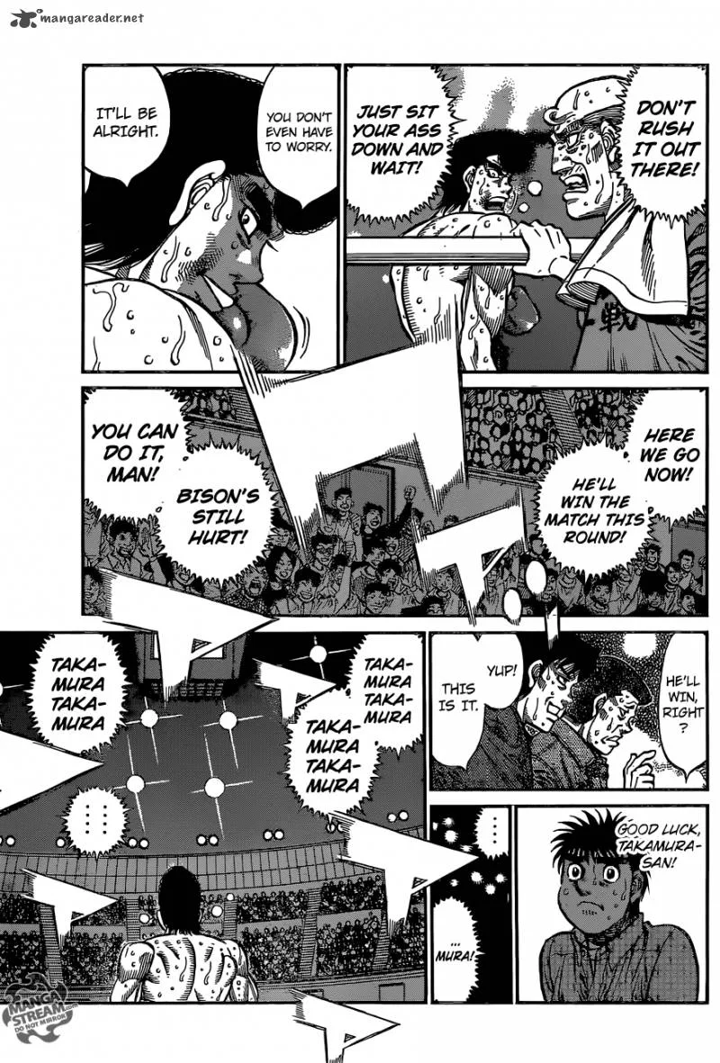 Hajime no Ippo Chapter 1110 page 17