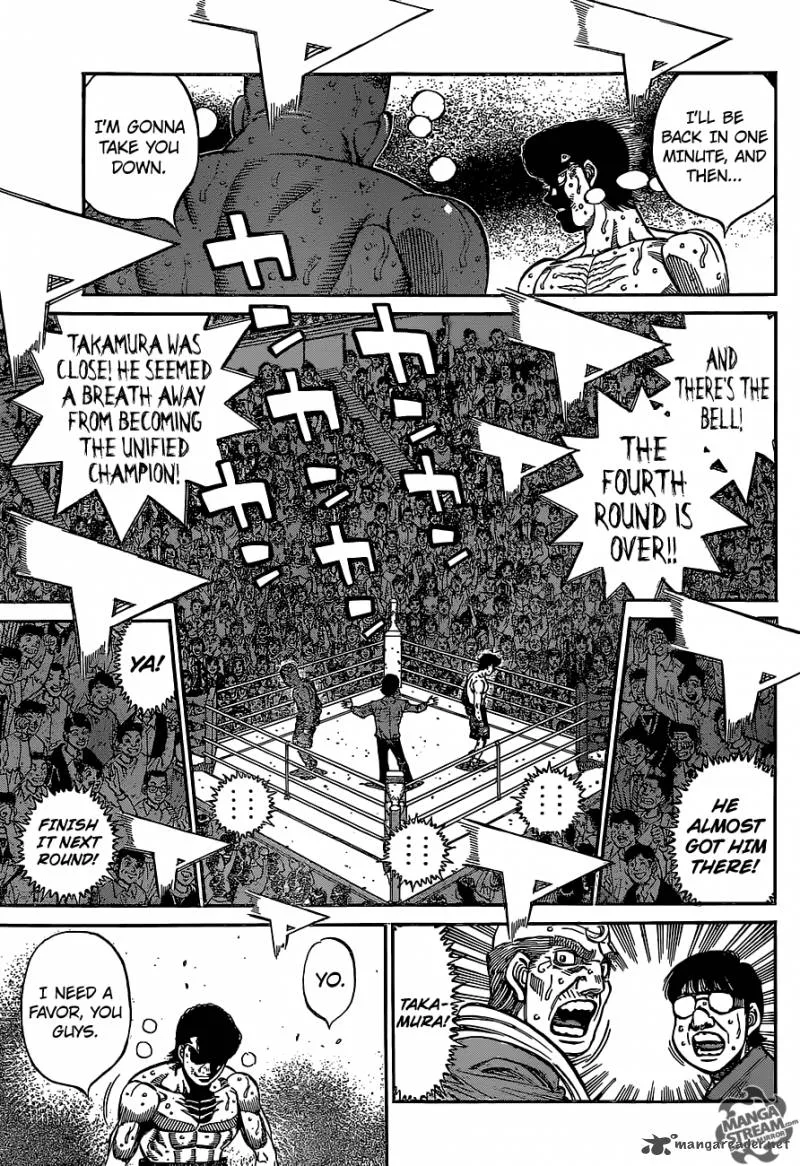 Hajime no Ippo Chapter 1110 page 11