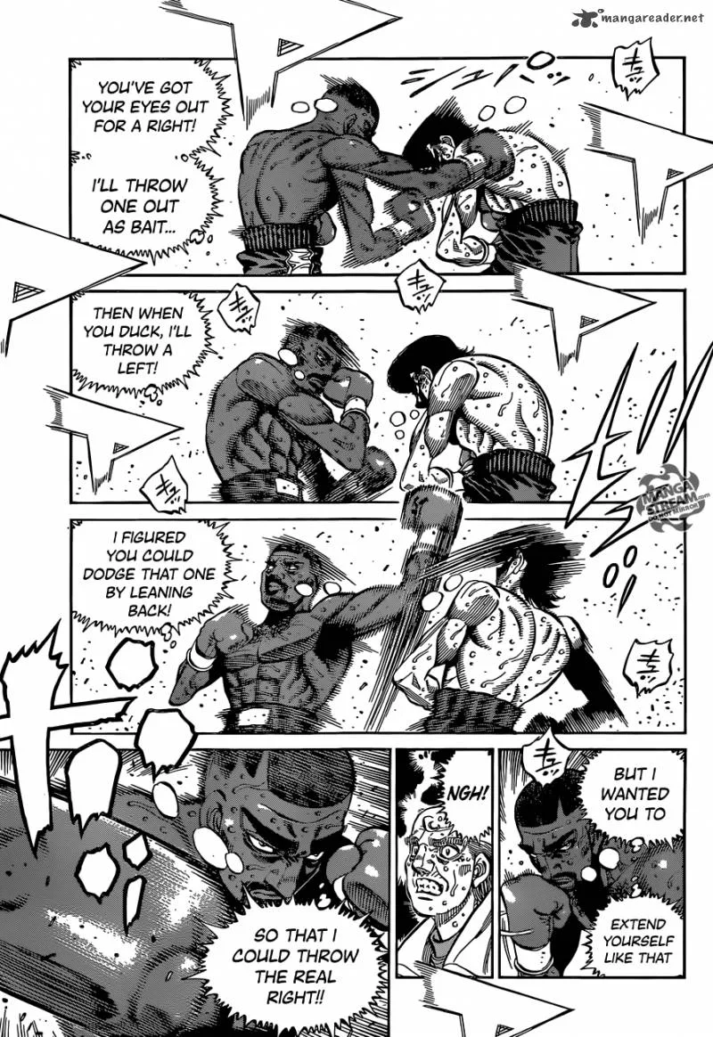 Hajime no Ippo Chapter 1111 page 9