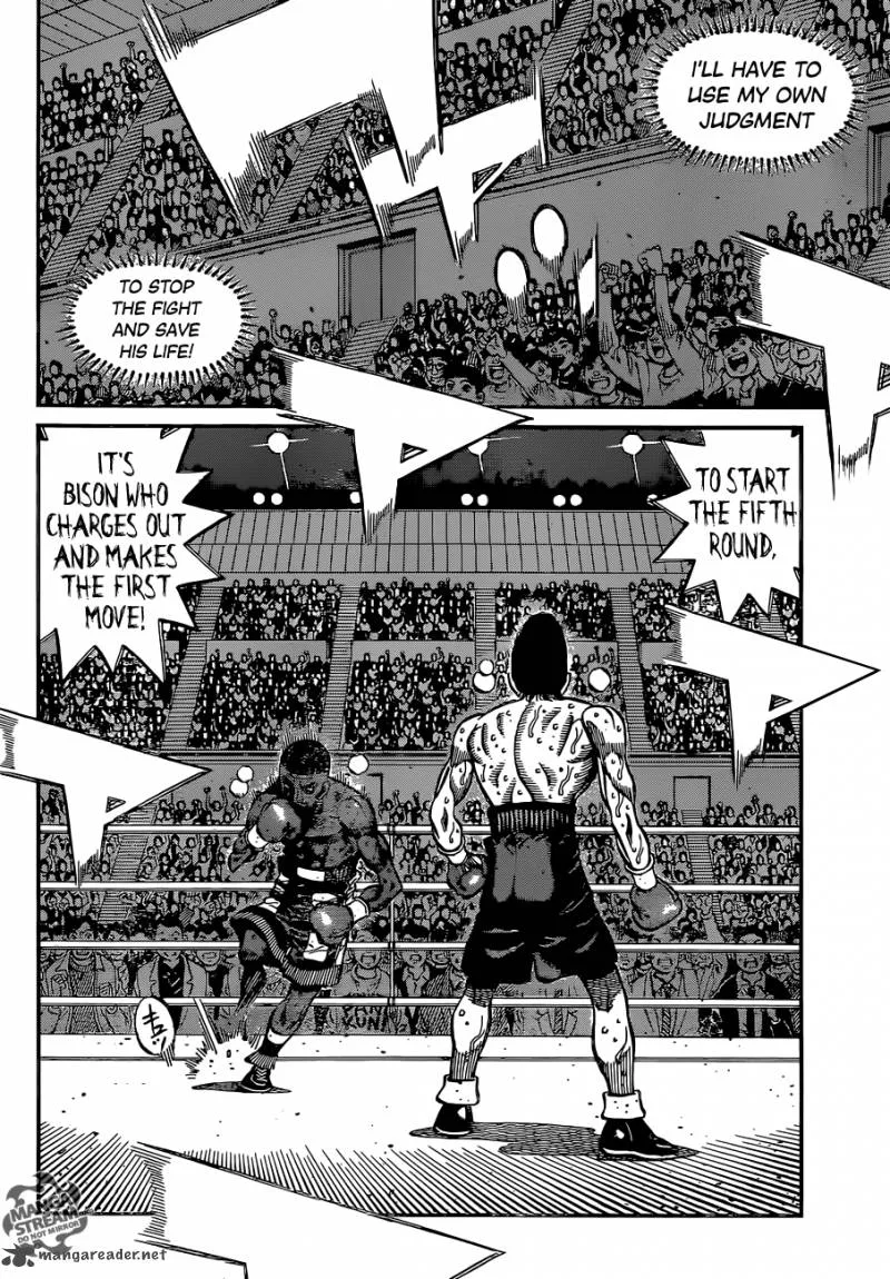 Hajime no Ippo Chapter 1111 page 4