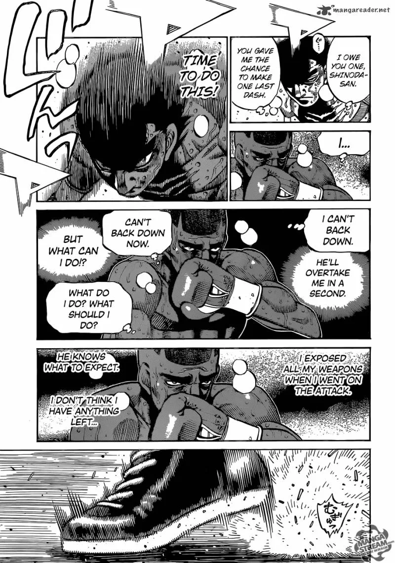 Hajime no Ippo Chapter 1111 page 12