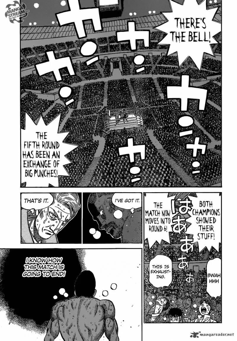 Hajime no Ippo Chapter 1113 page 12