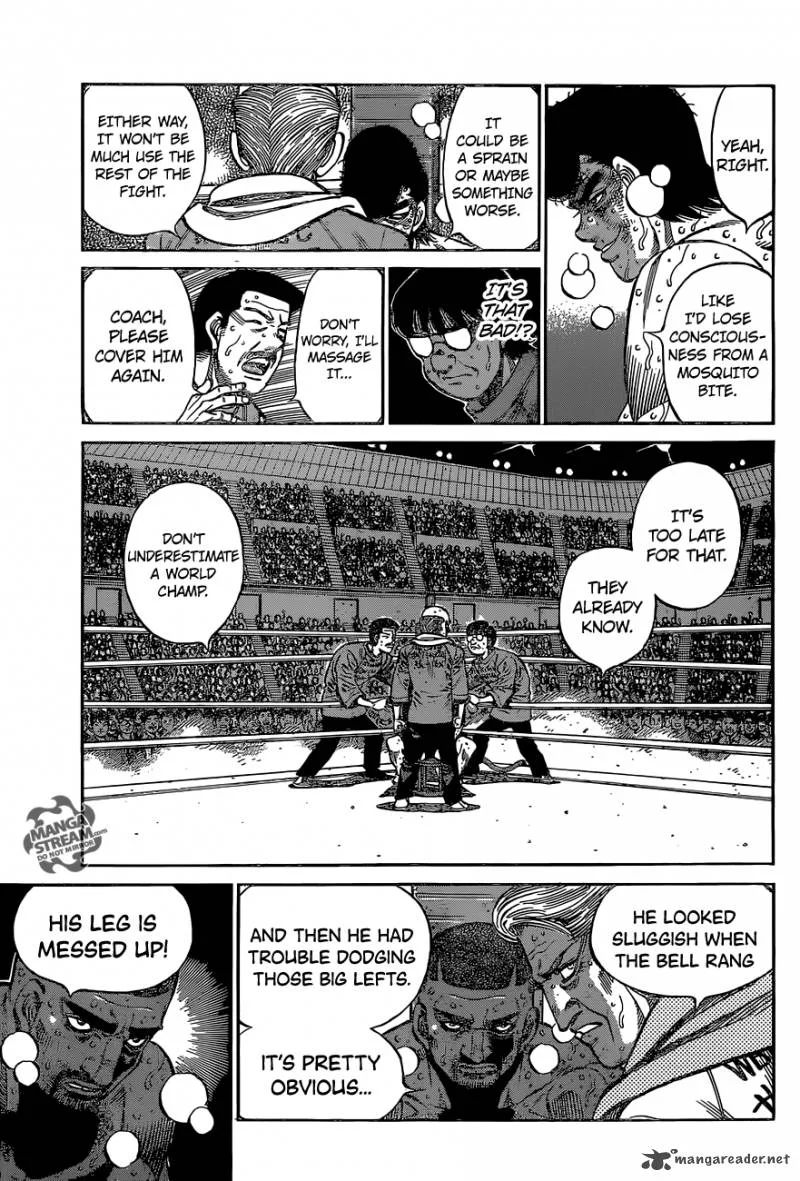 Hajime no Ippo Chapter 1114 page 3