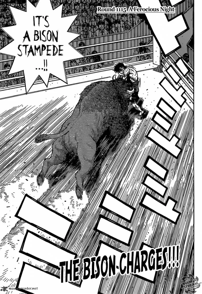 Hajime no Ippo Chapter 1115 page 2