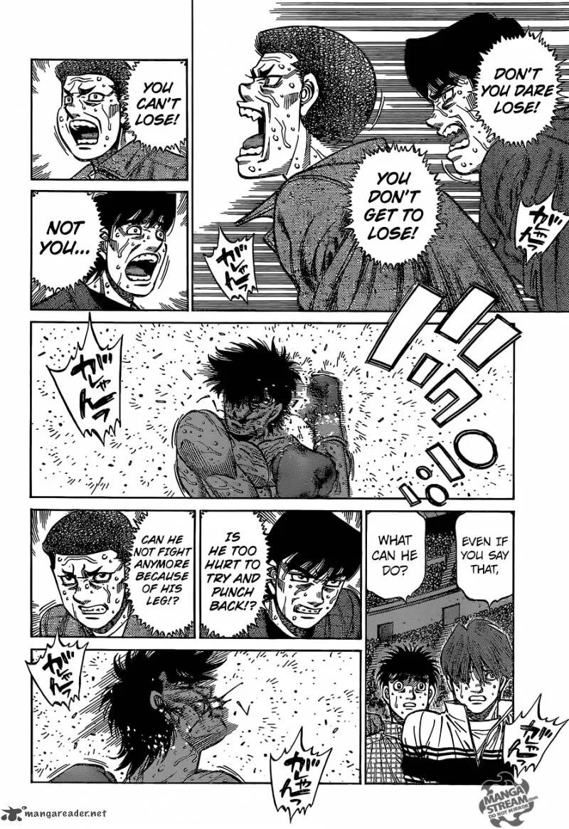 Hajime no Ippo Chapter 1116 page 14